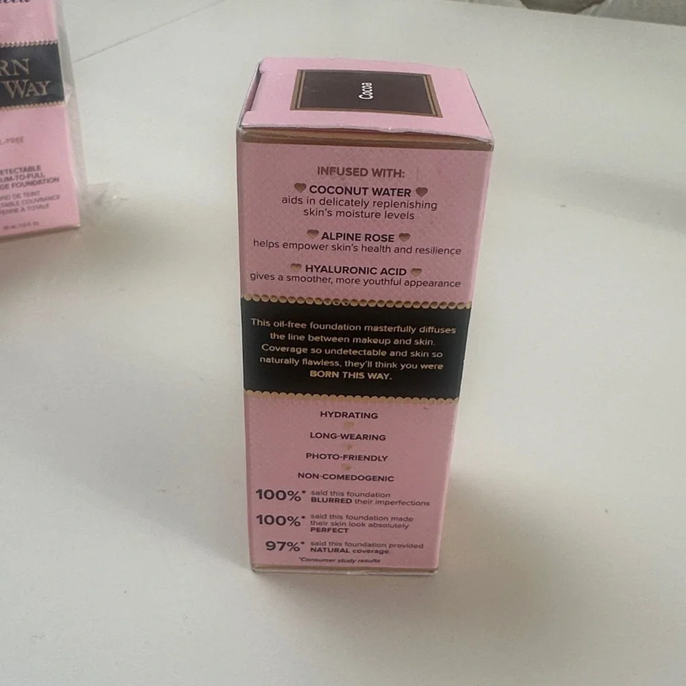 🆕 TOO FACED Born This Way Undetectable Medium Coverage Foundation COCOA NIB